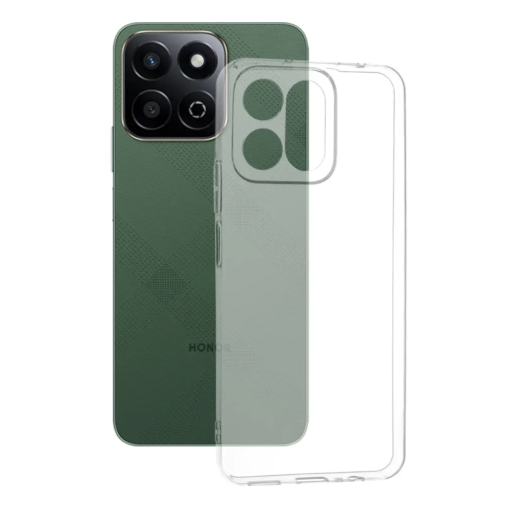 Techsuit silikonový obal Honor 200 Smart X7c průhledný