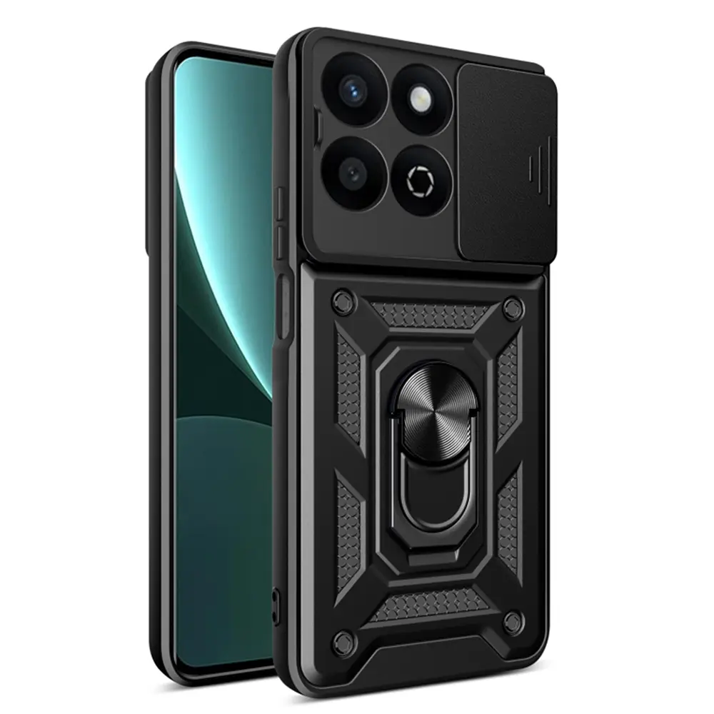 Techsuit CamShield Series pouzdro pro Honor 200 Smart/X7c – černé