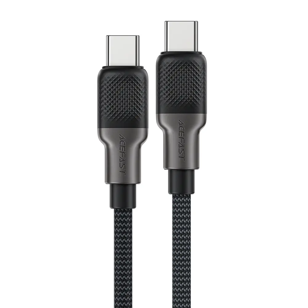 Acefast kabel C10-03 Type-C na Type-C 60W rychlé nabíjení 1.2m černý