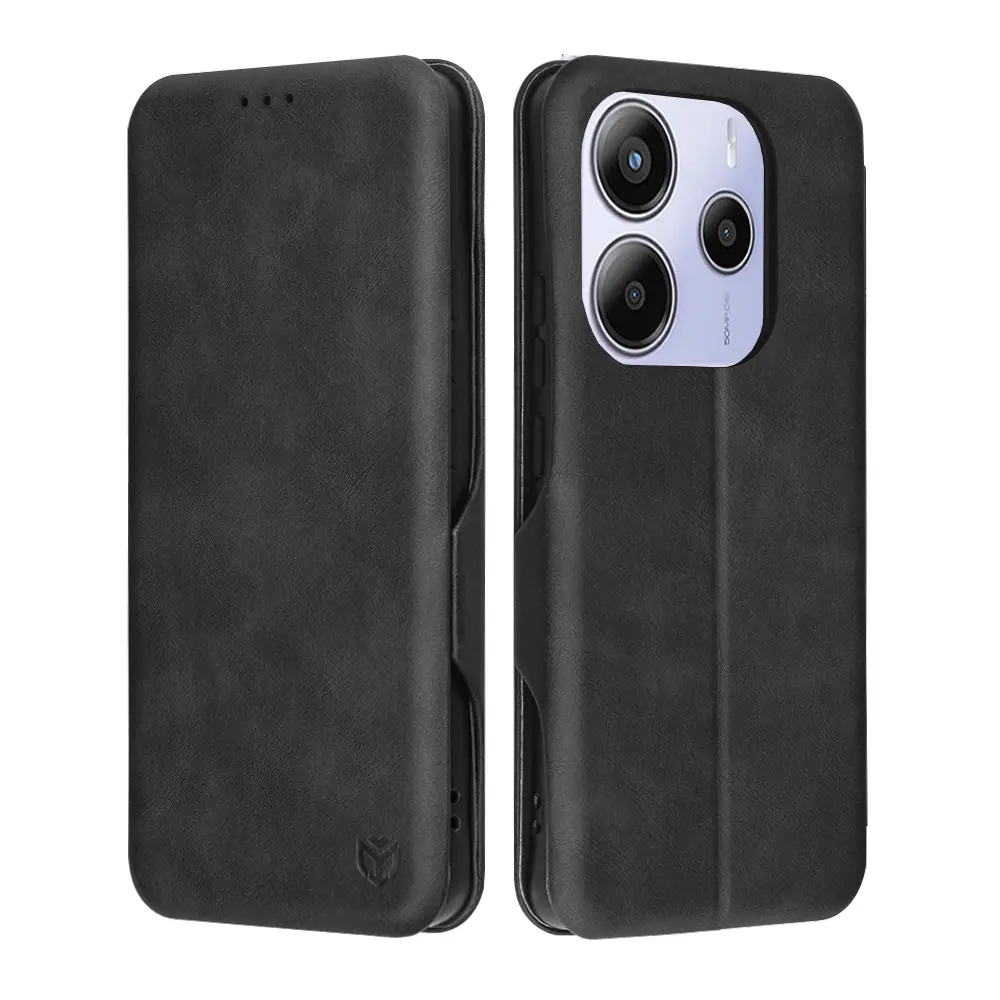 Pouzdro Techsuit Safe Wallet Plus pro Xiaomi Redmi Note 14 5G černé