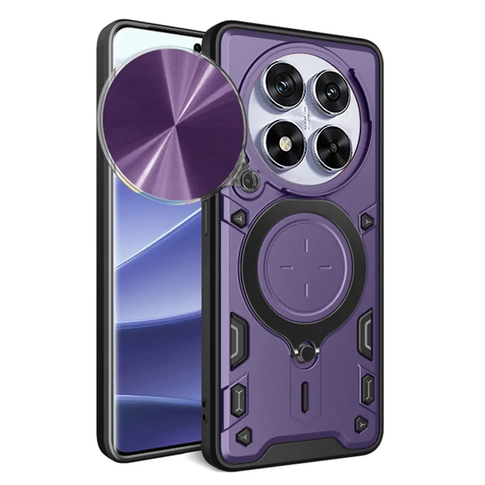 Techsuit CamGuard Pro pro Xiaomi Redmi Note 14 Pro 5G Poco X7 fialová