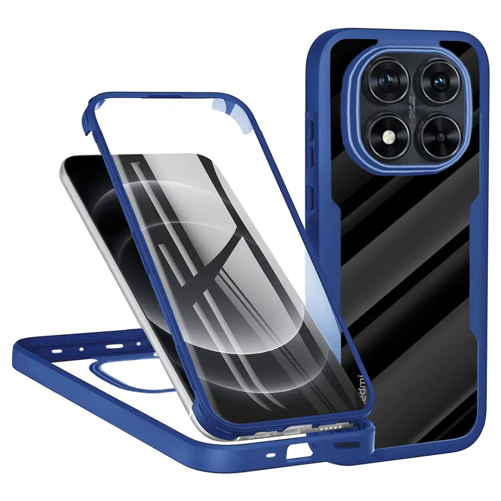 Techsuit ColorVerse 360 Series Ochranné sklo Xiaomi Redmi Note 14 Pro 5G Poco X7 Modrá