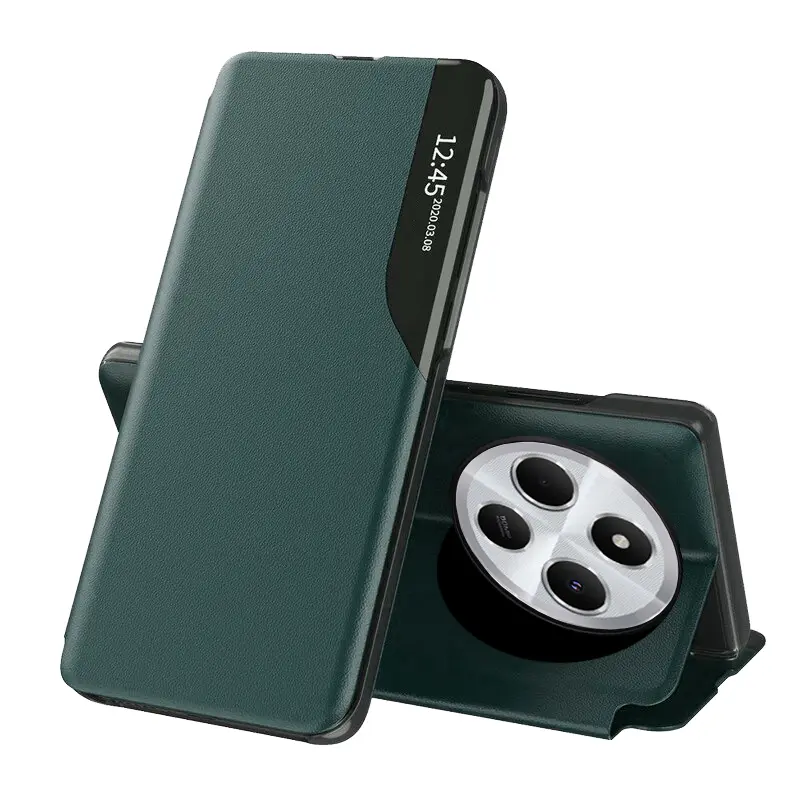 Techsuit eFold Series Xiaomi Redmi 14C / Poco C75 Tmavě zelená