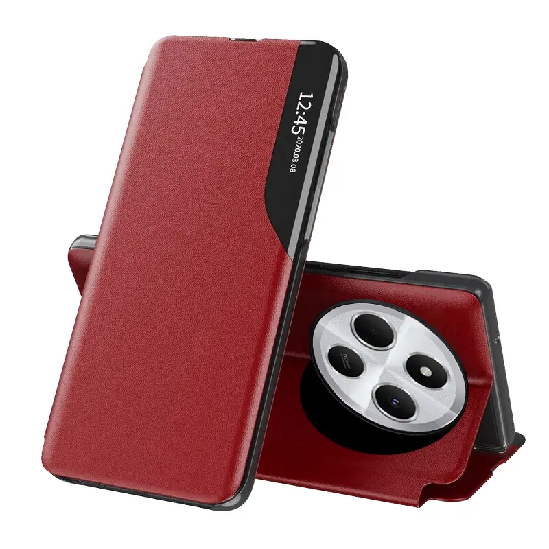 Techsuit eFold Series Xiaomi Redmi 14C / Poco C75 červený