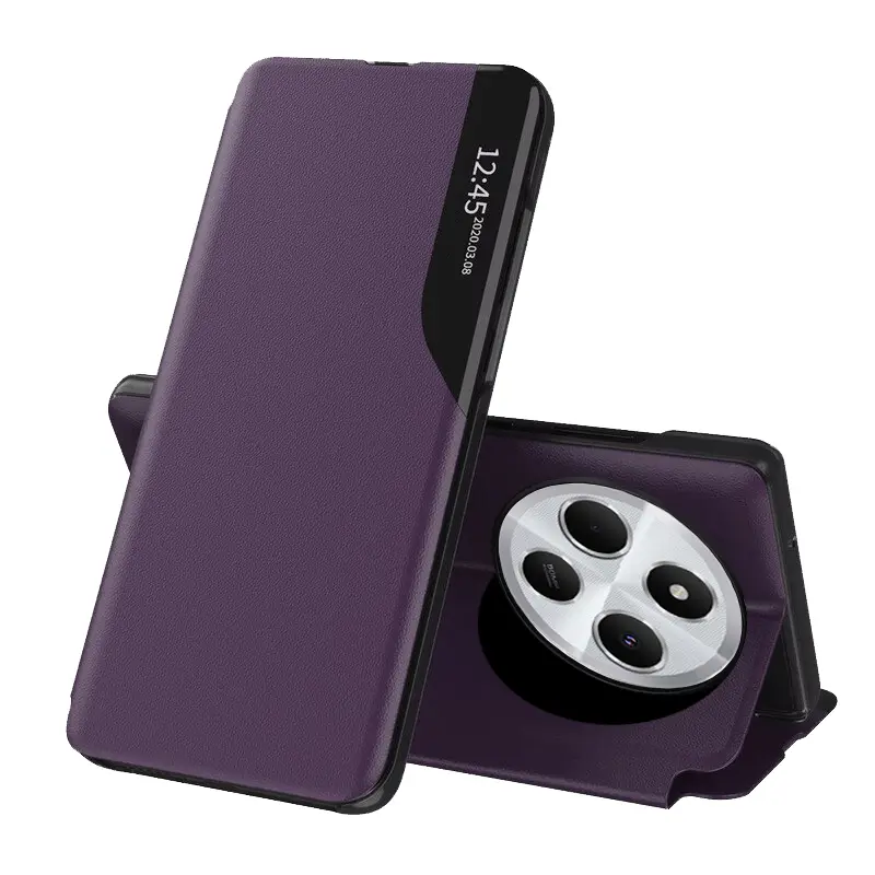 Techsuit eFold Series Xiaomi Redmi 14C Poco C75 Fialový obal