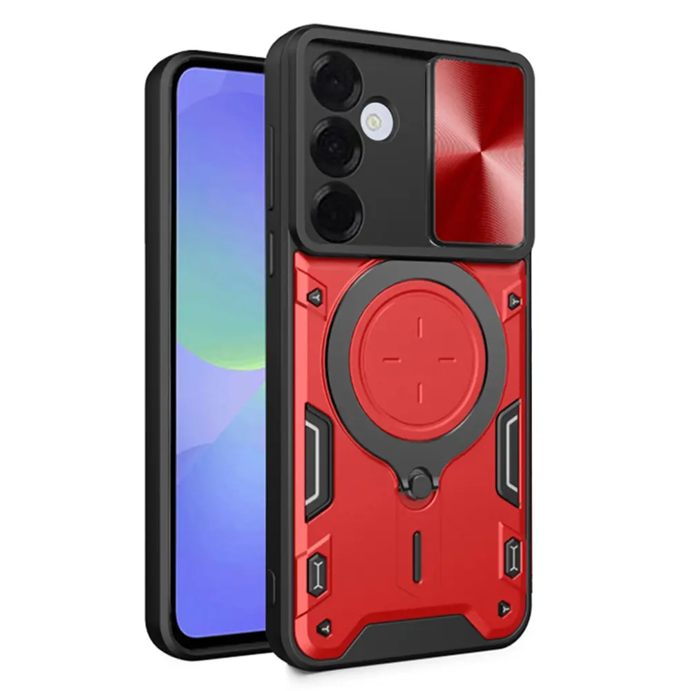 Techsuit CamGuard Pro pro Samsung Galaxy A36 5G červený