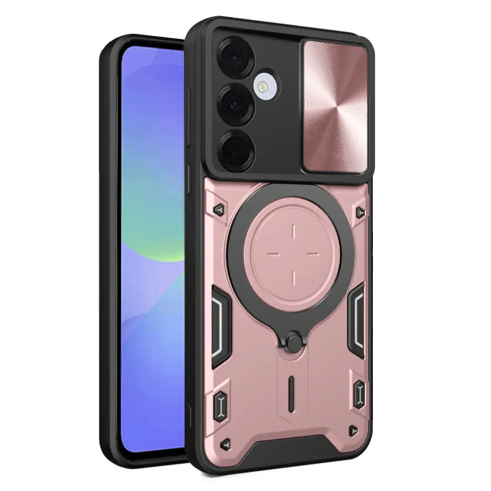 Techsuit CamGuard Pro pro Samsung Galaxy A36 5G růžově zlatá
