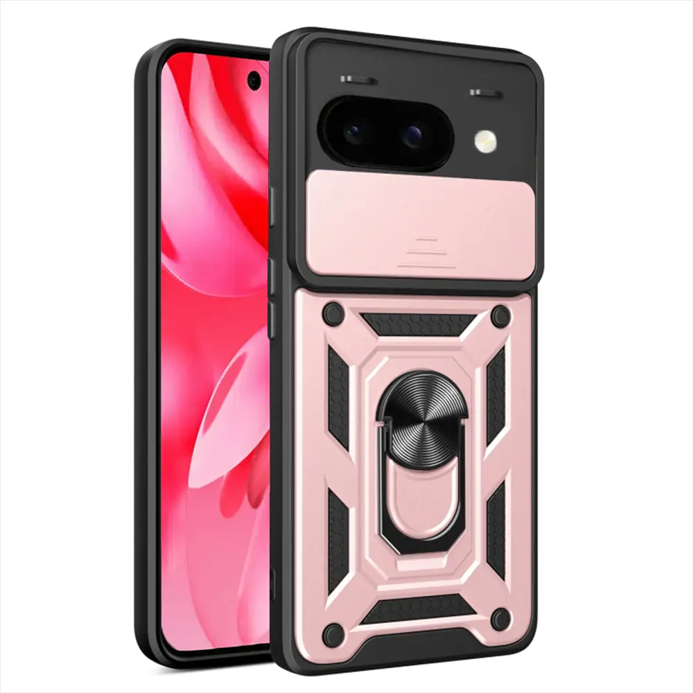 Techsuit CamShield Series Google Pixel 9a růžově zlatý