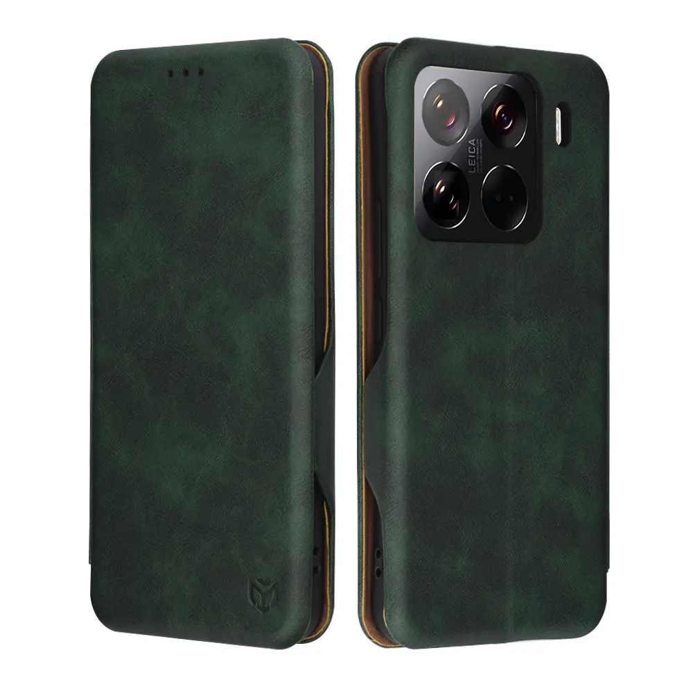 Peněženka Techsuit Safe Wallet Plus pro Xiaomi 15 Pro zelená