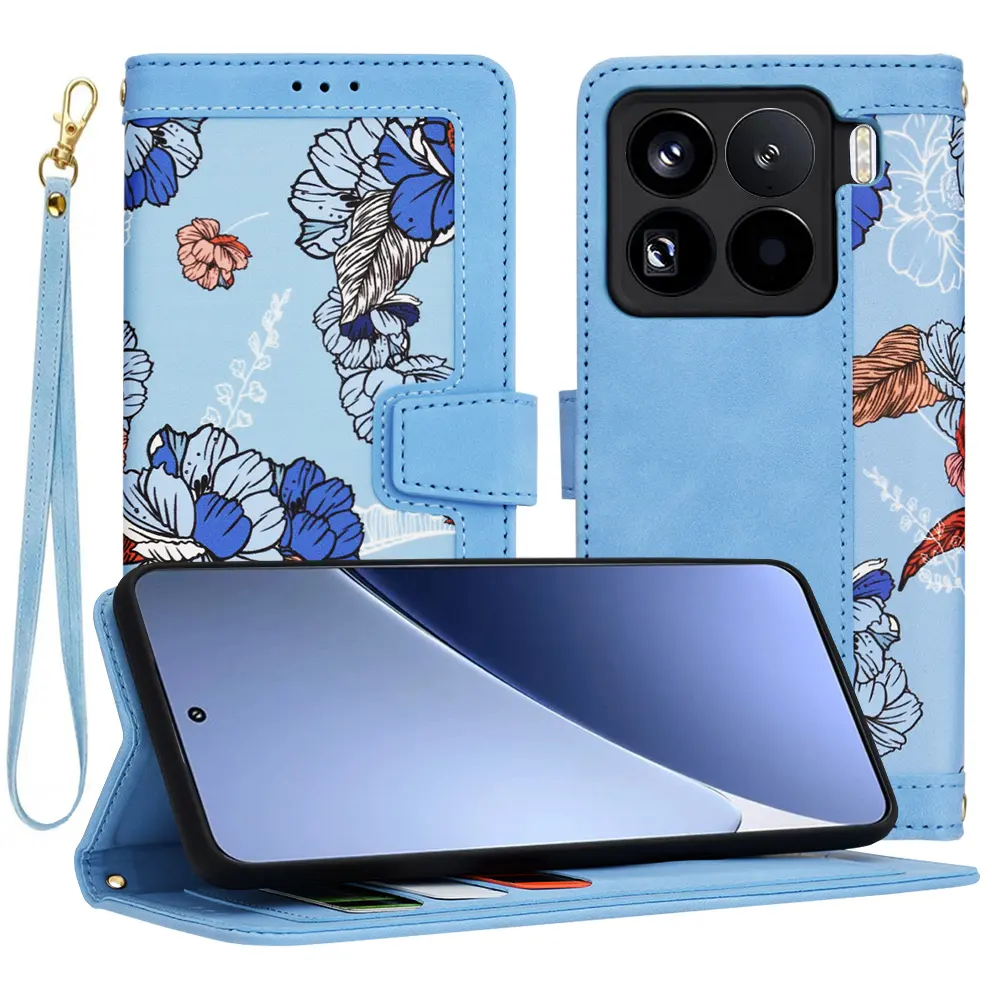 Techsuit FlipCraft Xiaomi 15 Pro v živé modré
