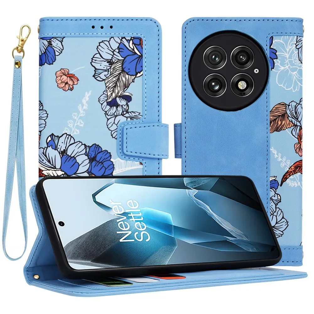 Techsuit FlipCraft OnePlus 13 v živé modré