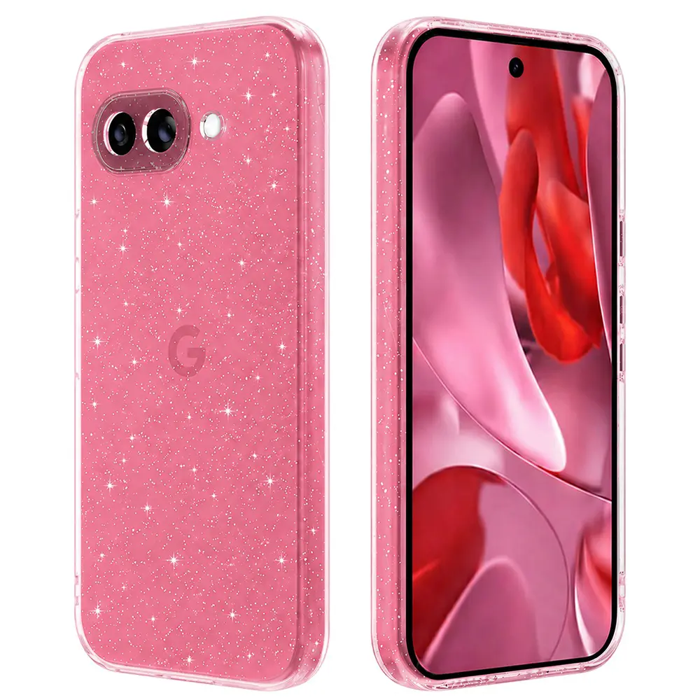 Techsuit SparkleSkin Series Google Pixel 9a průhledný obal