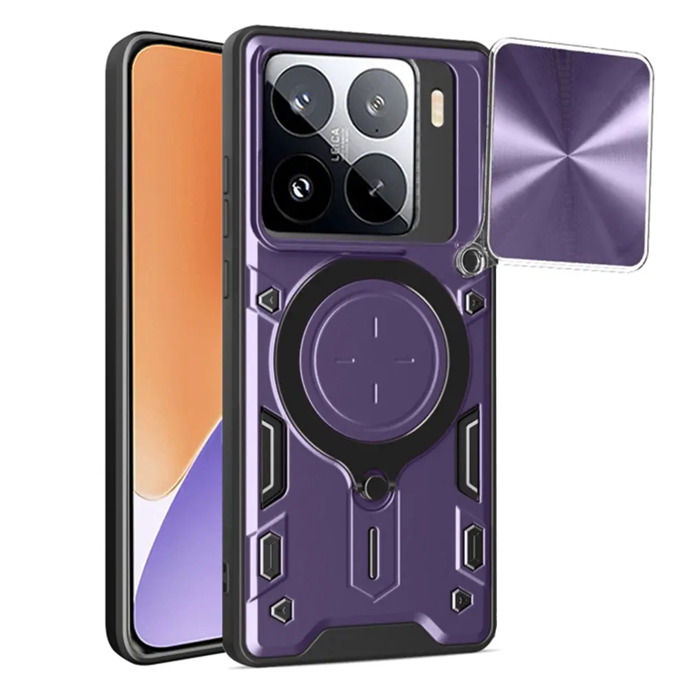 Ochranný obal Techsuit CamGuard Pro Xiaomi 15 fialový