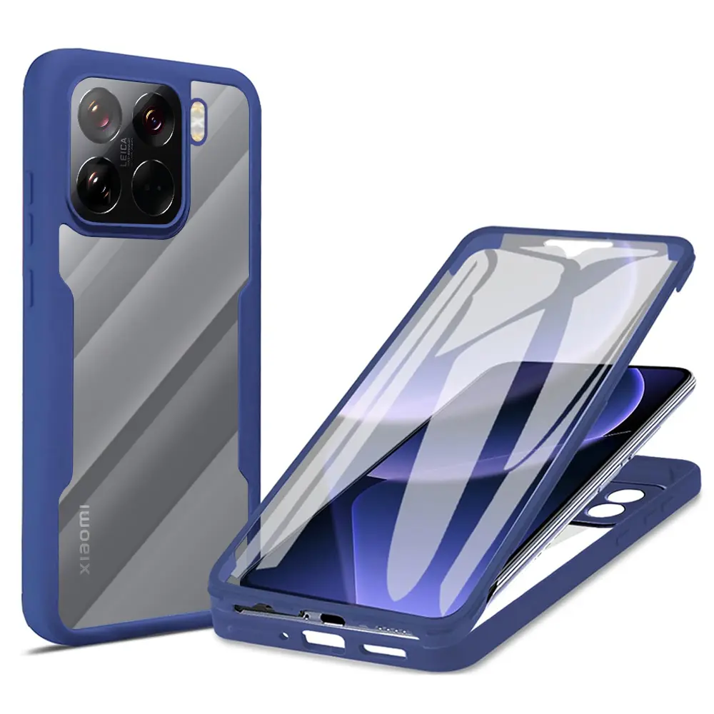 Techsuit ColorVerse 360 Series + Ochranné sklo Xiaomi 15 Pro Modrá