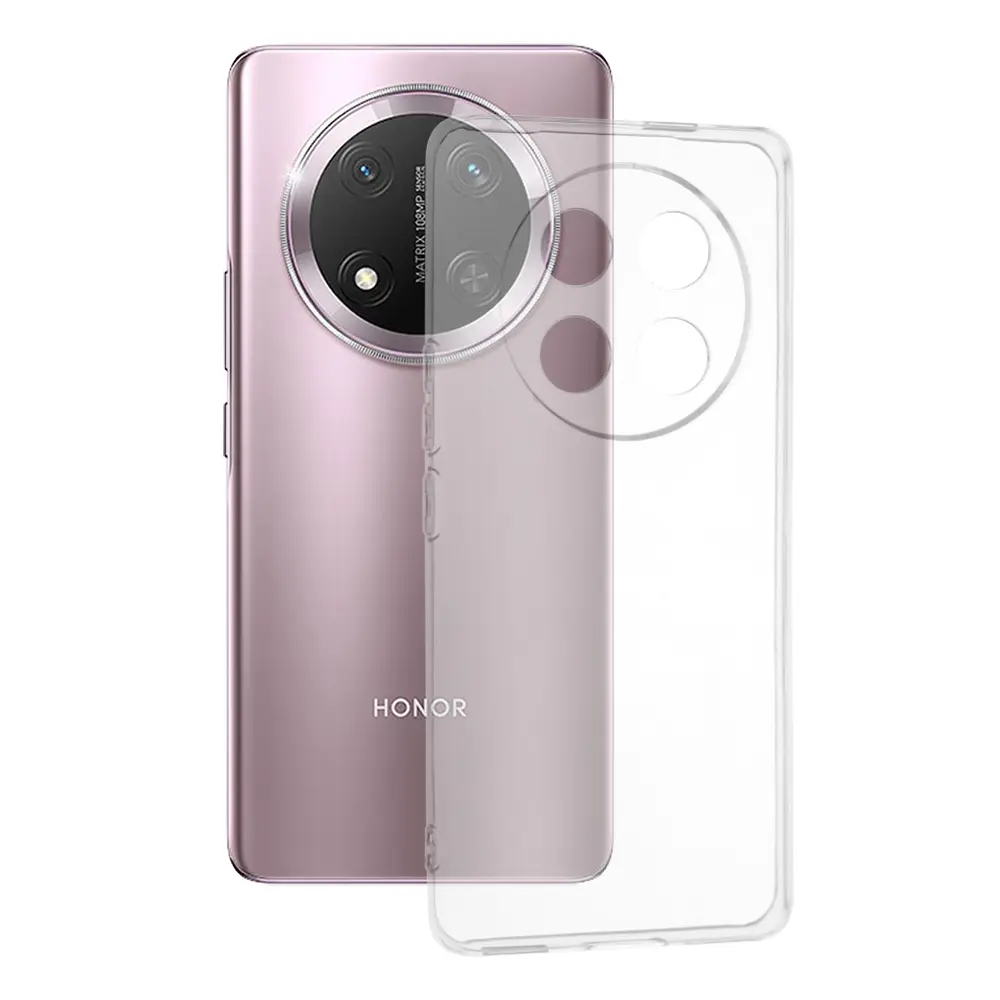 Techsuit silikonový obal Honor Magic7 Lite X9c průhledný