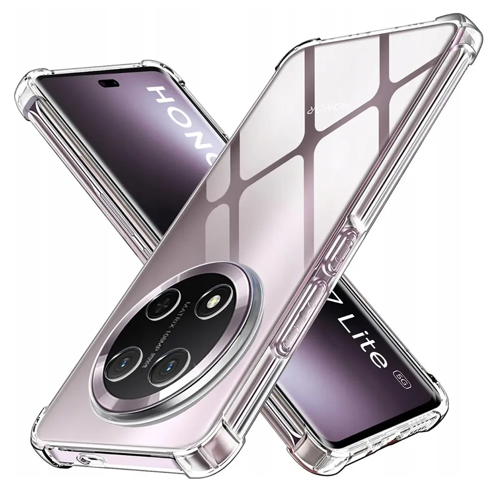 Techsuit Shockproof průhledný silikon Honor Magic7 Lite X9c průhledný