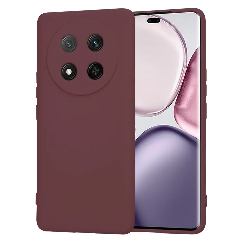 Techsuit SoftFlex Honor Magic7 Lite X9c švestkově červený