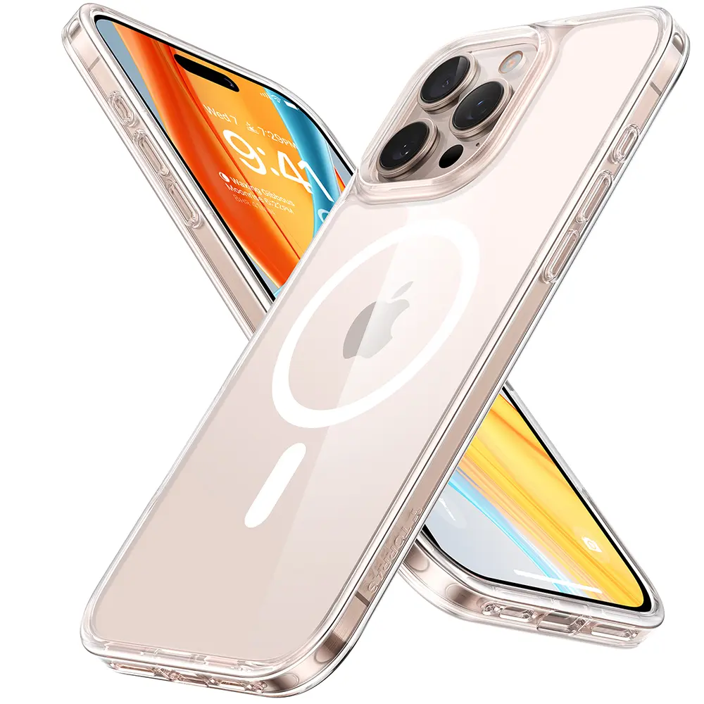 Torras Diamond MagSafe Series iPhone 16 Pro průhledný