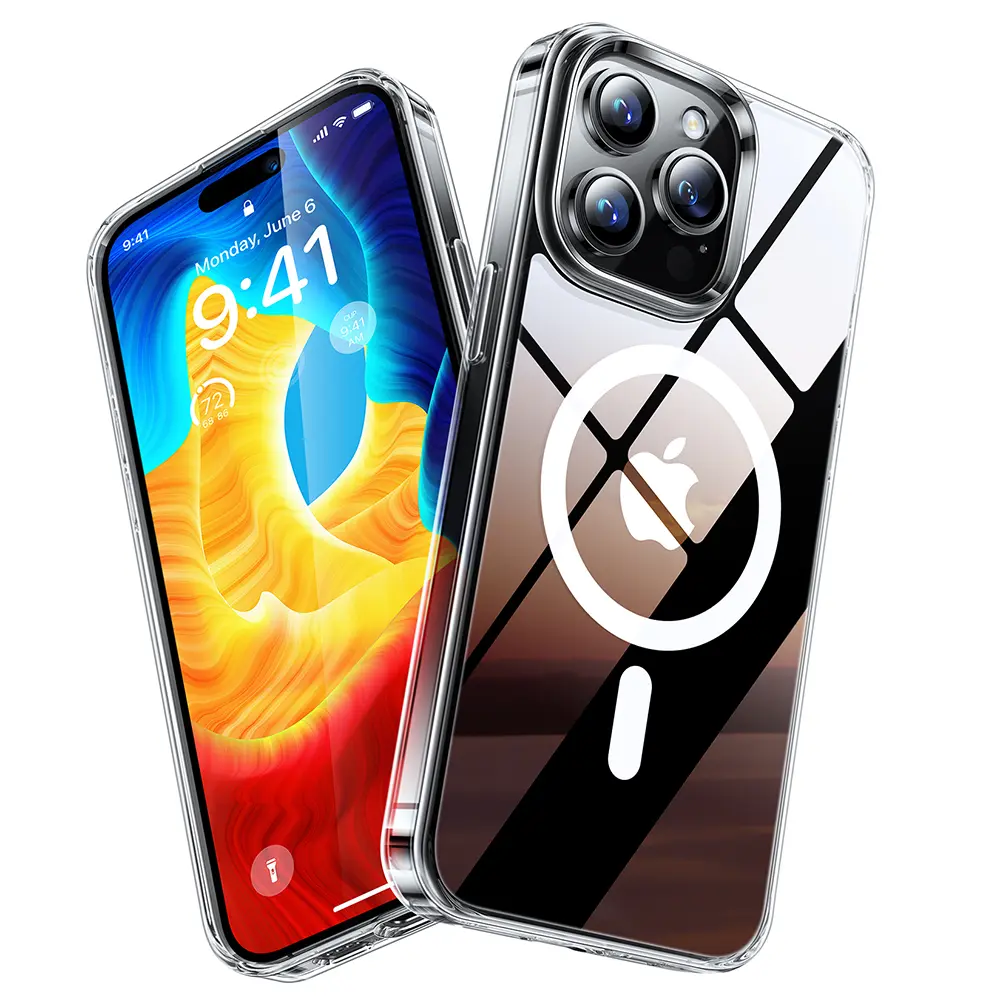 Torras Diamond MagSafe Series iPhone 15 Pro Max průhledný obal
