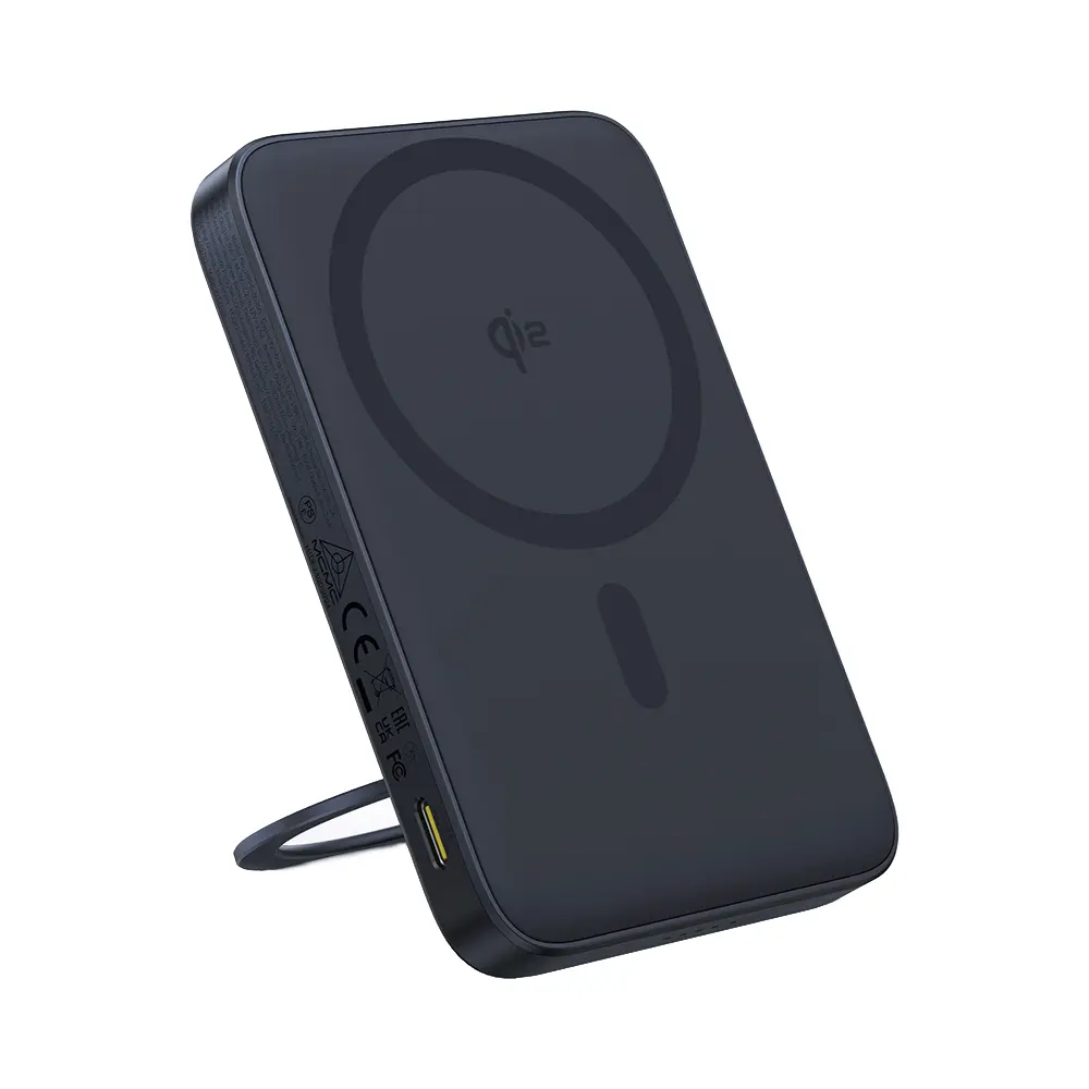 Baseus Power Bank PicoGo 5000mAh 20W s otočným stojánkem černá