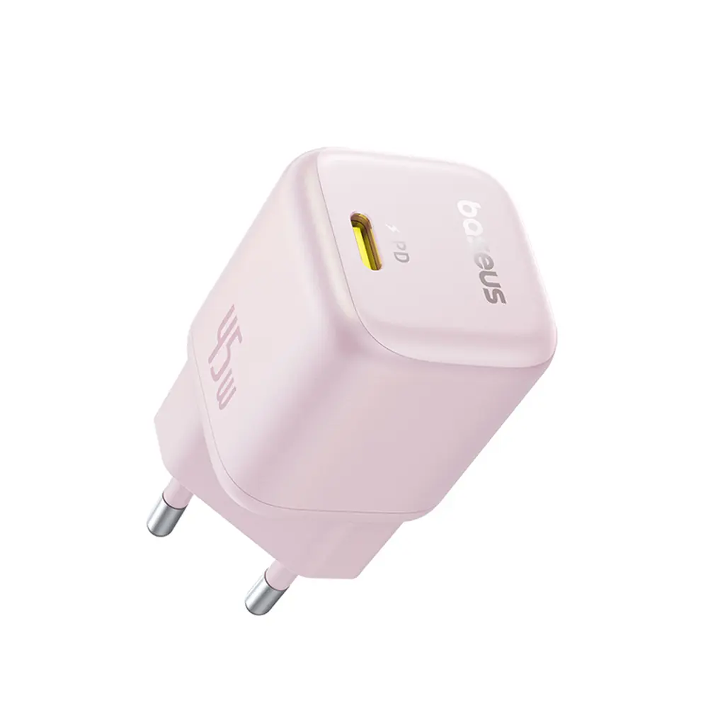 Nabíječka Baseus Wall Charger PicoGo 45W USB-C růžová