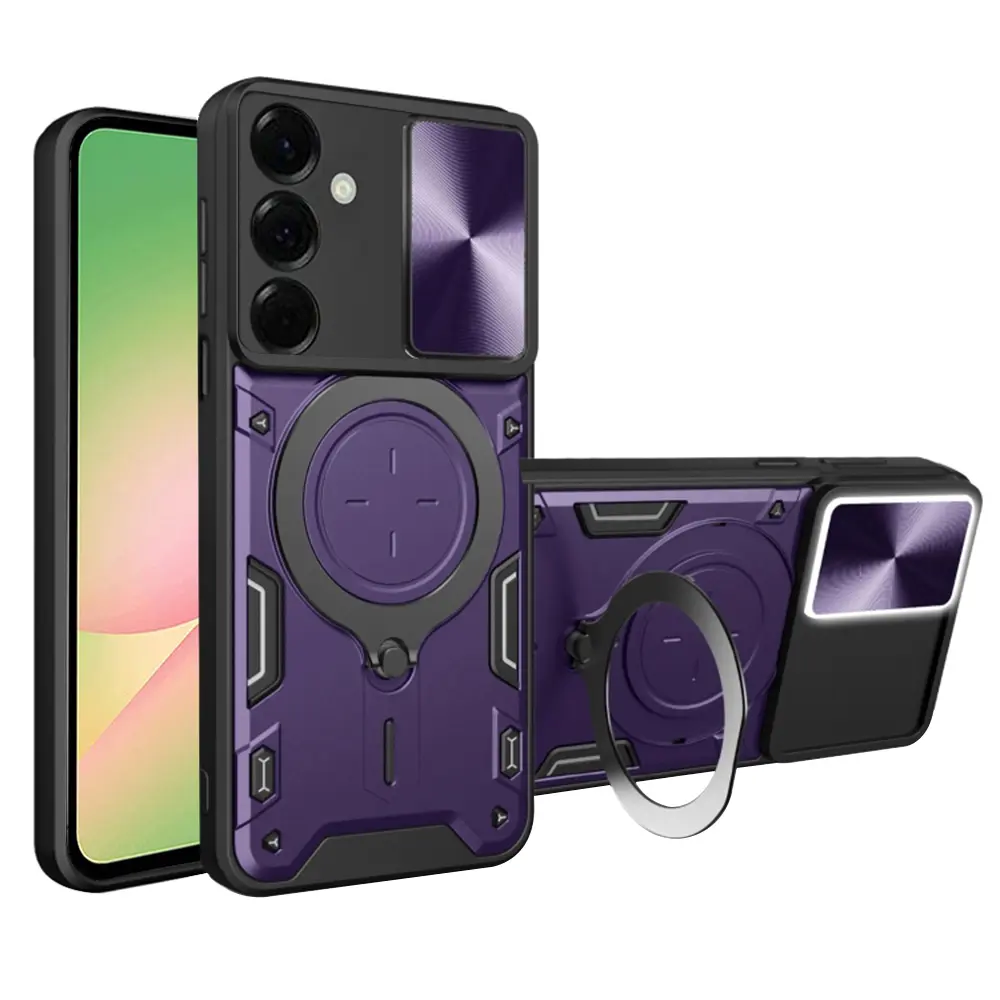 Techsuit CamGuard Pro pro Samsung Galaxy A56 5G fialový