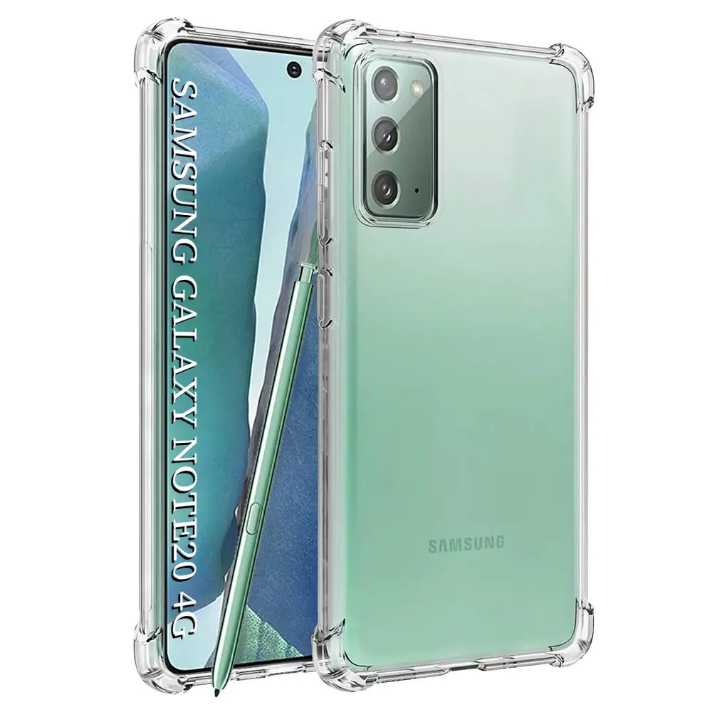 Techsuit Shockproof průhledný silikon Samsung Galaxy Note 20 4G/5G průhledný