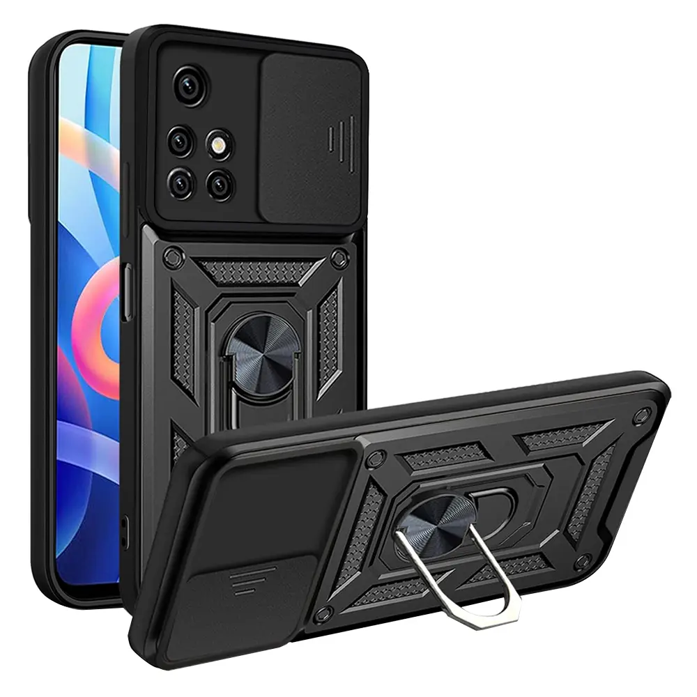 Pouzdro Techsuit CamShield Series pro Xiaomi Redmi 10 2021/2022 černé