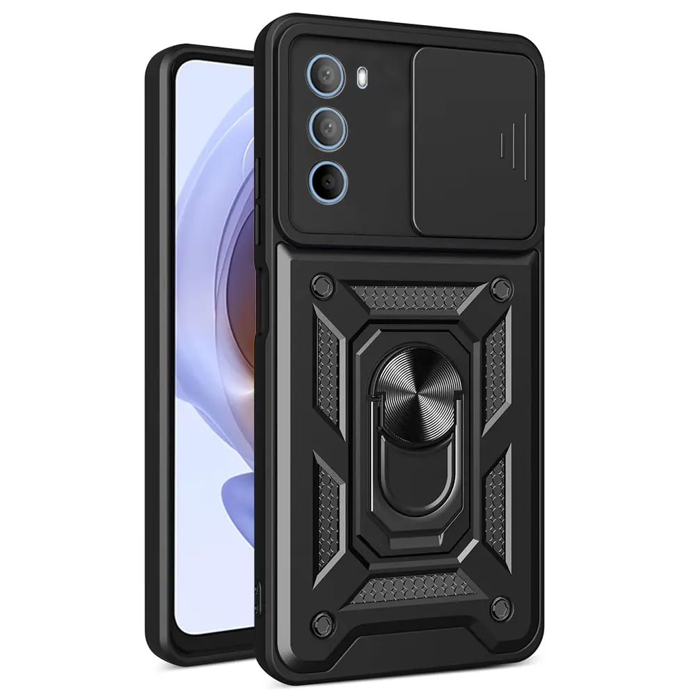 Techsuit CamShield Series pro Motorola Moto G31 Moto G41 černá
