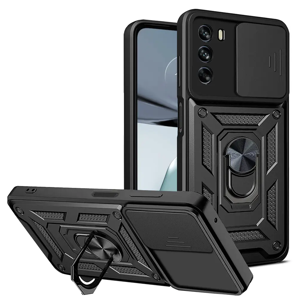 Techsuit CamShield Series pouzdro pro Motorola Moto G62 5G černé
