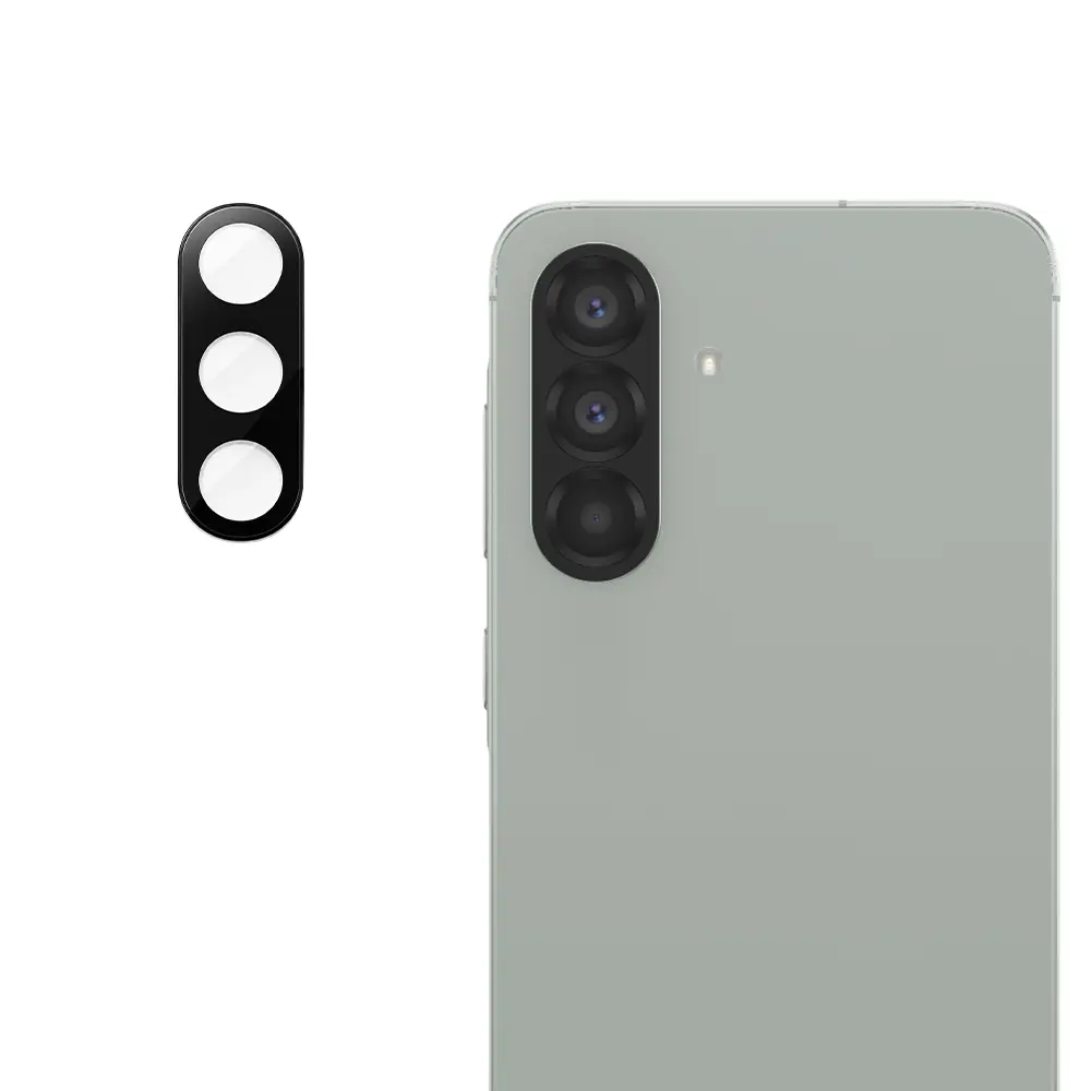 Techsuit - Sklo na fotoaparát - Samsung Galaxy A56 5G - Černá