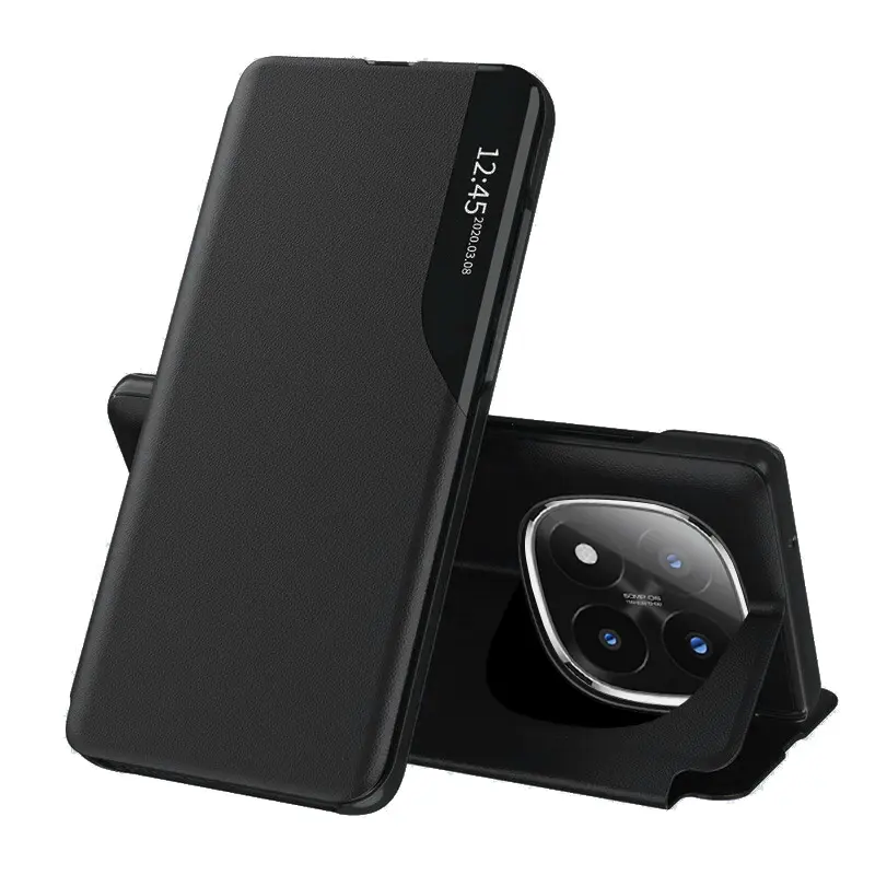 Pouzdro Techsuit eFold Series pro Xiaomi Redmi Note 14 Pro+ 5G černé