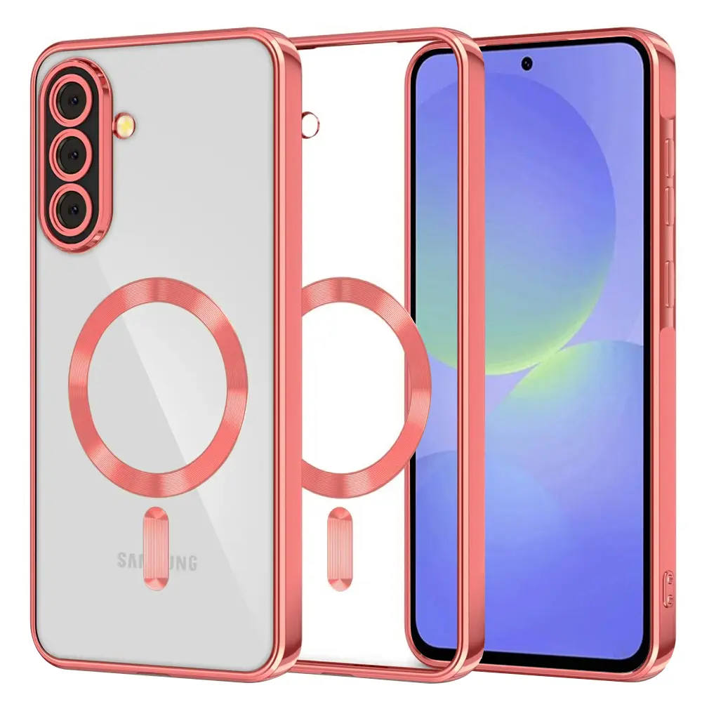 Techsuit Luxury Crystal MagSafe pro Samsung Galaxy A36 5G A56 5G červená