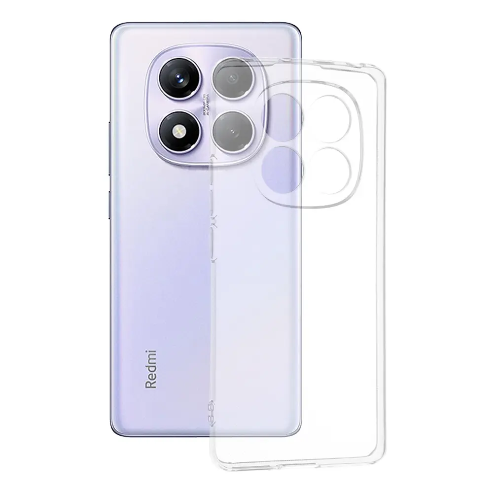 Techsuit silikonové pouzdro Xiaomi Redmi Note 14 Pro 4G průhledné