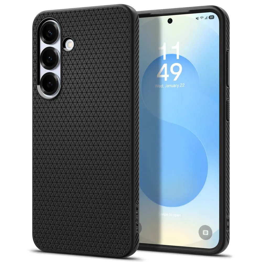 Spigen Liquid Air Samsung Galaxy S25 matná černá