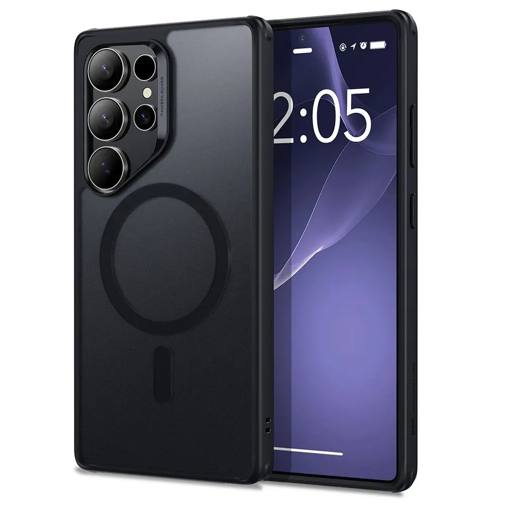 ESR Classic Hybrid HaloLock pro Samsung Galaxy S25 Ultra v matné černé