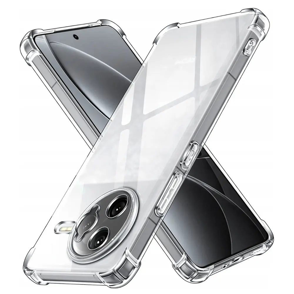 Techsuit Shockproof průhledný silikon Xiaomi Poco F7 Ultra průhledný