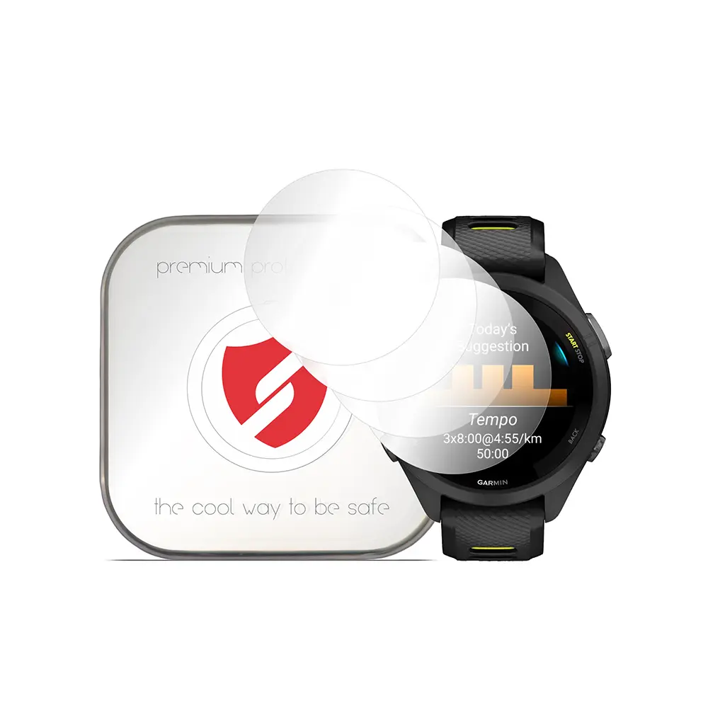 Ochrana displeje Premium Classic 4 ks Garmin Forerunner 265S čirá