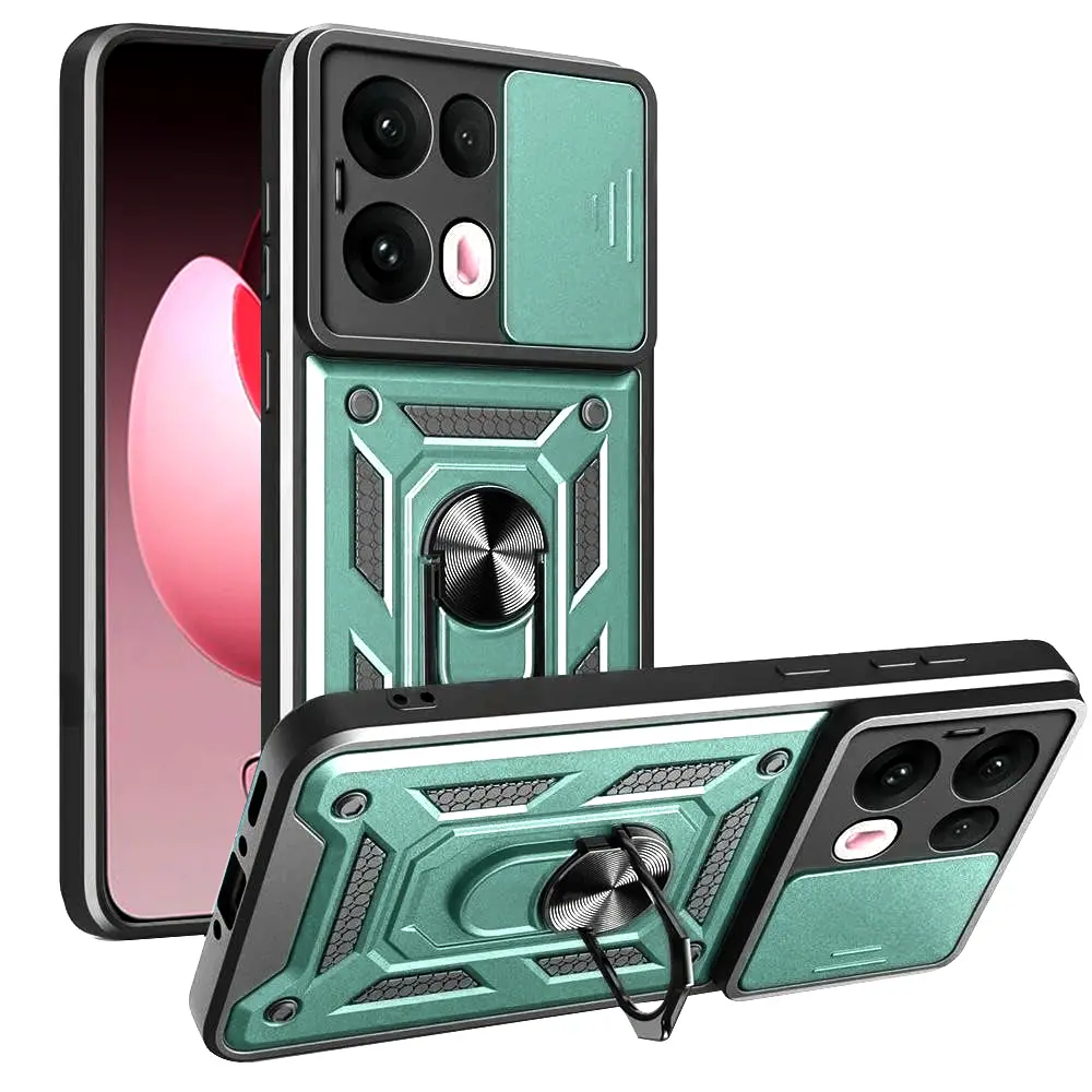 Techsuit CamShield Series pro Oppo Reno13 Pro zelený