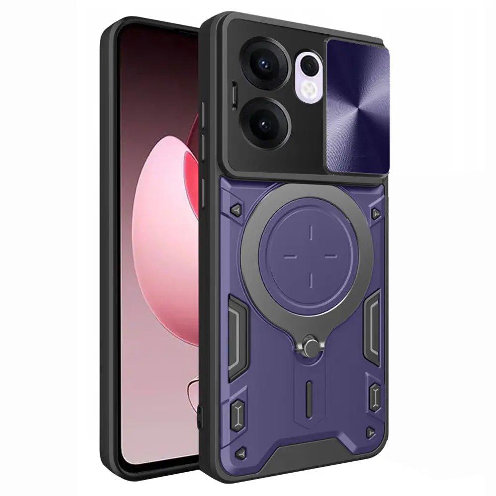 Techsuit CamGuard Pro pro Oppo Reno13 F 4G Reno13 F 5G Reno13 FS 5G fialová