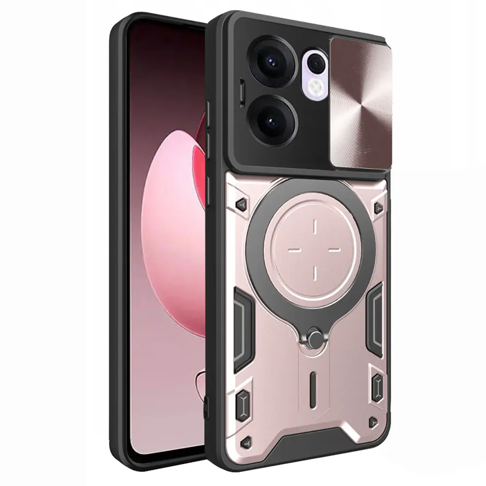 Techsuit CamGuard Pro pro Oppo Reno13 F 4G Reno13 F 5G Reno13 FS 5G růžově zlatý