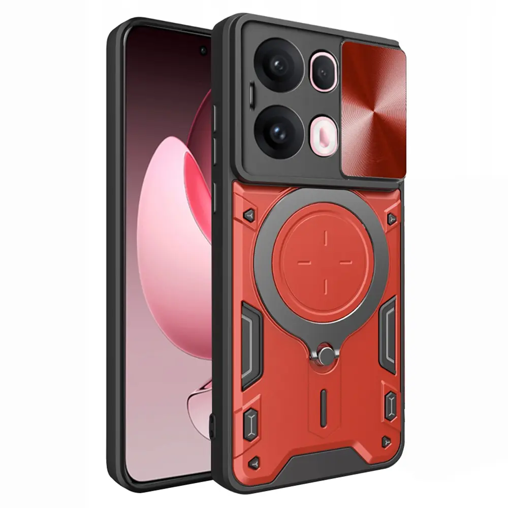 Techsuit CamGuard Pro pro Oppo Reno13 Pro červený