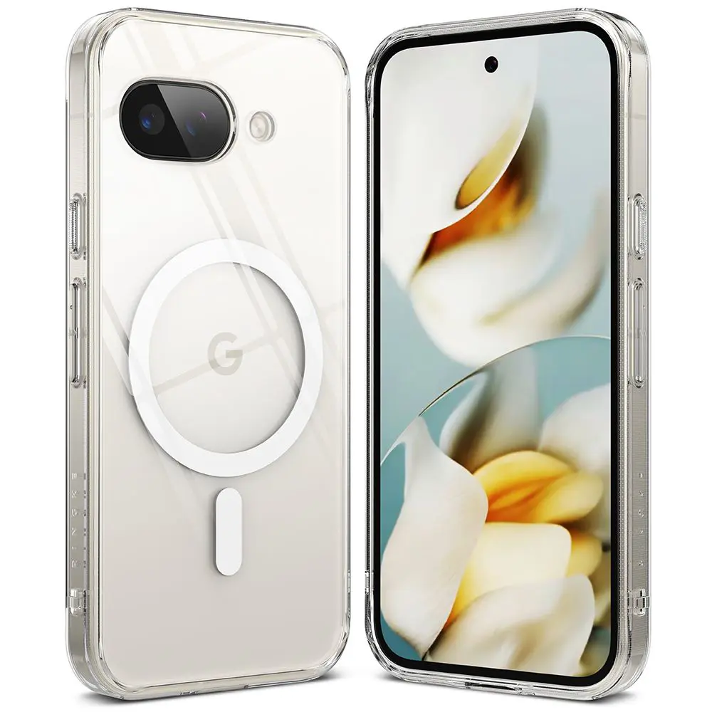 Kryt Ringke Fusion MagSafe pro Google Pixel 9a čirý
