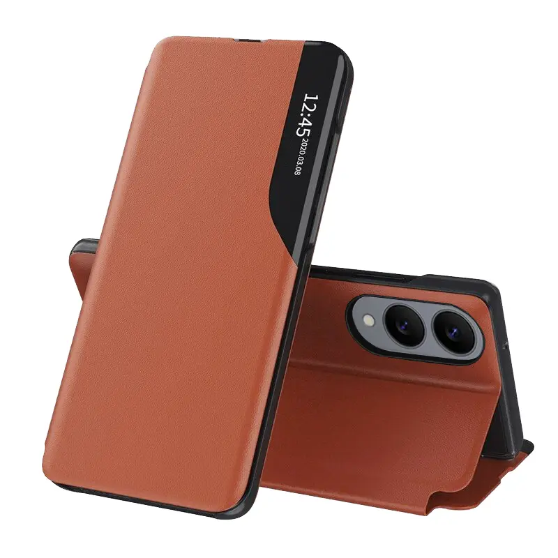 Techsuit eFold Series pro Samsung Galaxy S25 Edge oranžový