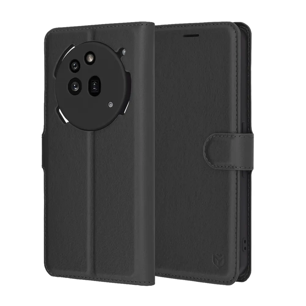 Pouzdro z kůže Techsuit pro Nothing Phone (3a) Pro černé