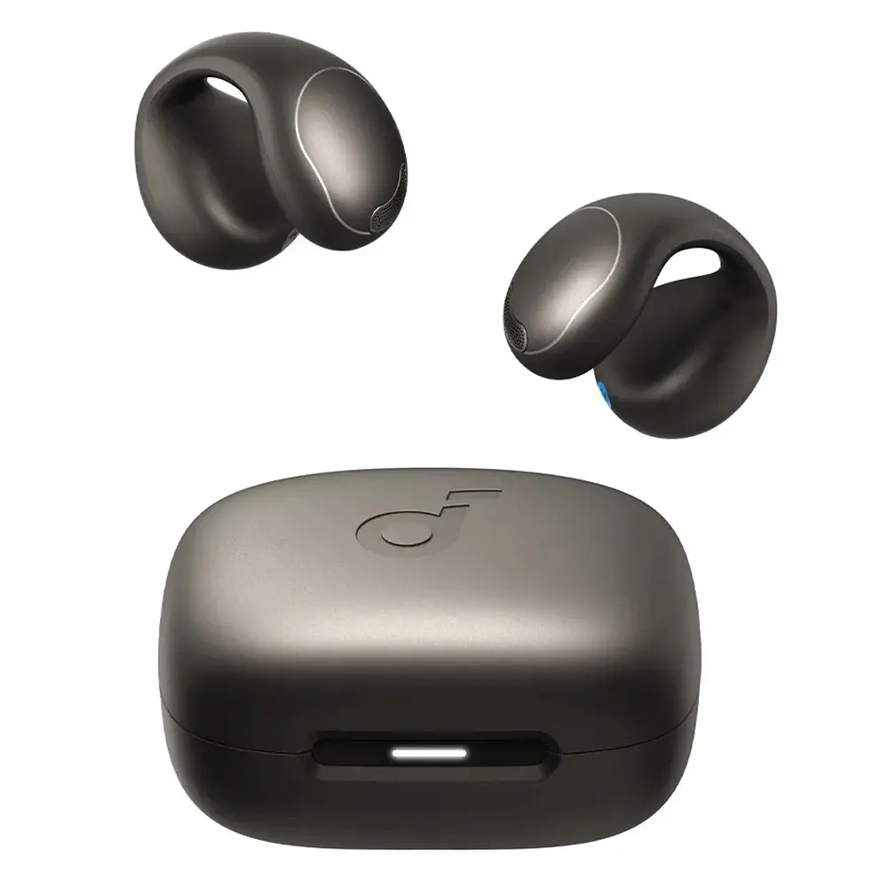 Anker bezdrátová sluchátka SoundCore C40i (A3331GZ1) – Open-Ear, Bluetooth 5.4, mikrofon, Multipoint, Clip-On, černá