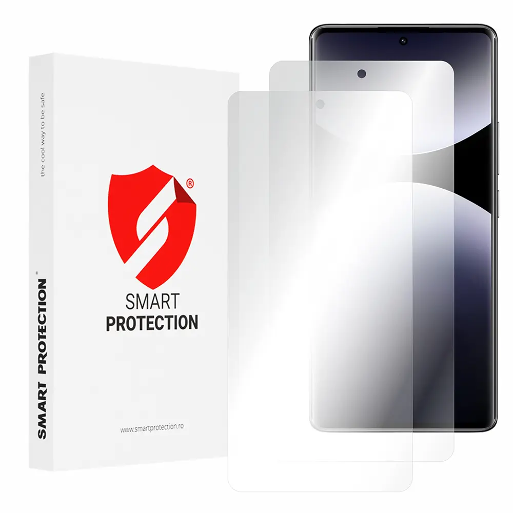 Smart Protection Premium Classic (2 ks) – ochranná fólie pro Xiaomi Redmi Note 14 Pro 4G / Poco F7 – průhledná