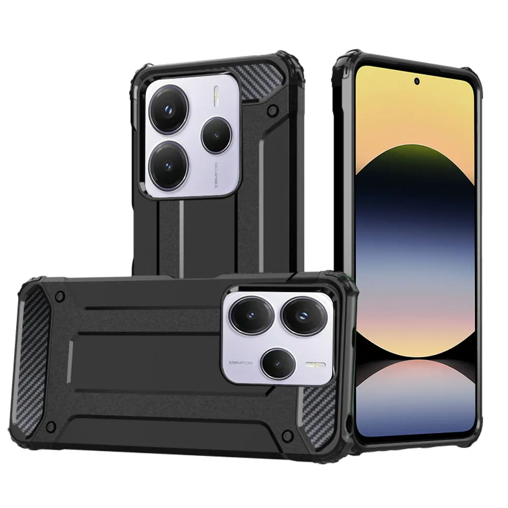 Techsuit Hybrid Armor pro Xiaomi Redmi Note 14 5G černý