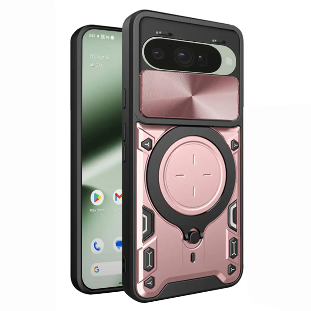Ochranné pouzdro Techsuit CamGuard Pro pro Google Pixel 10/10 Pro růžově zlatá