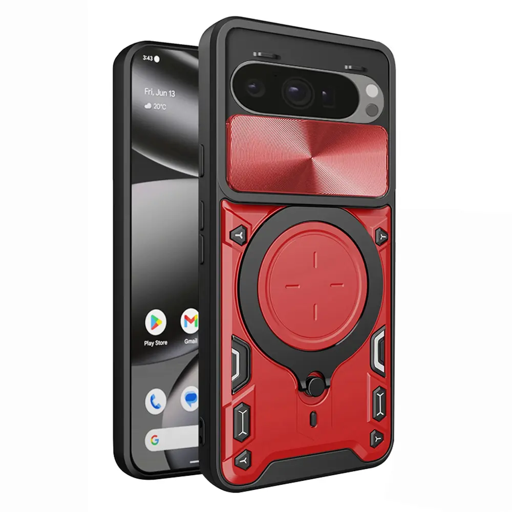 Techsuit CamGuard Pro Google Pixel 10 Pro XL červený
